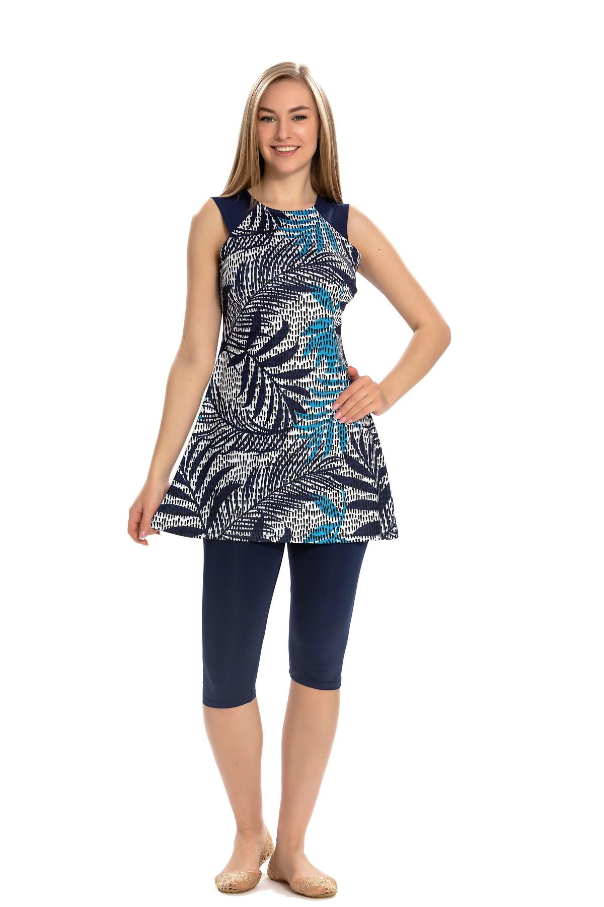 likrali kolsuz tesettür mayonokta desenli - Justyol