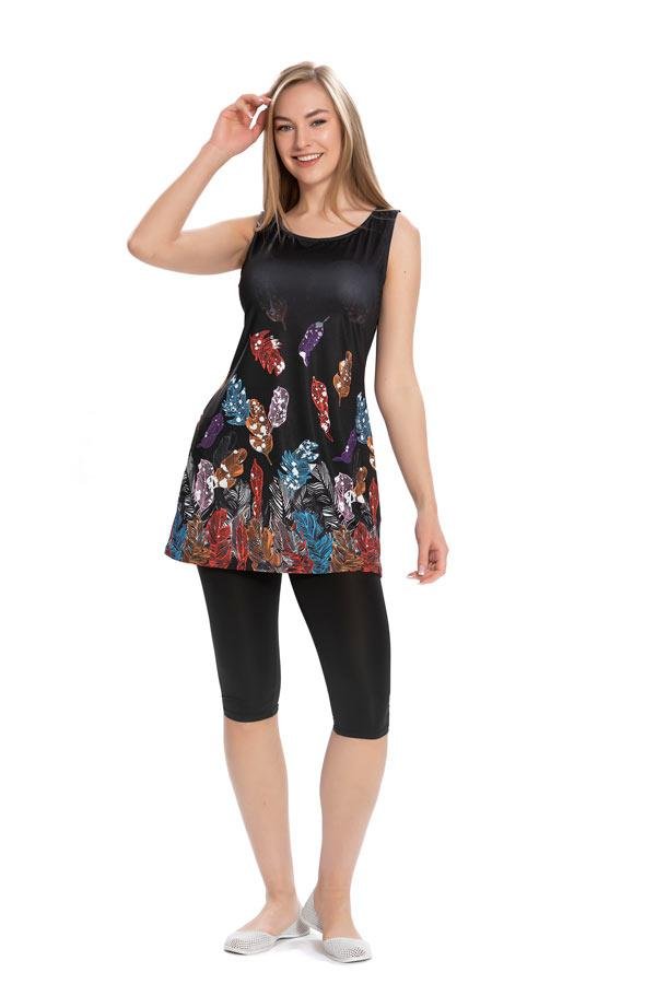 likrali sifir kol tesettür mayoalt detay - Justyol