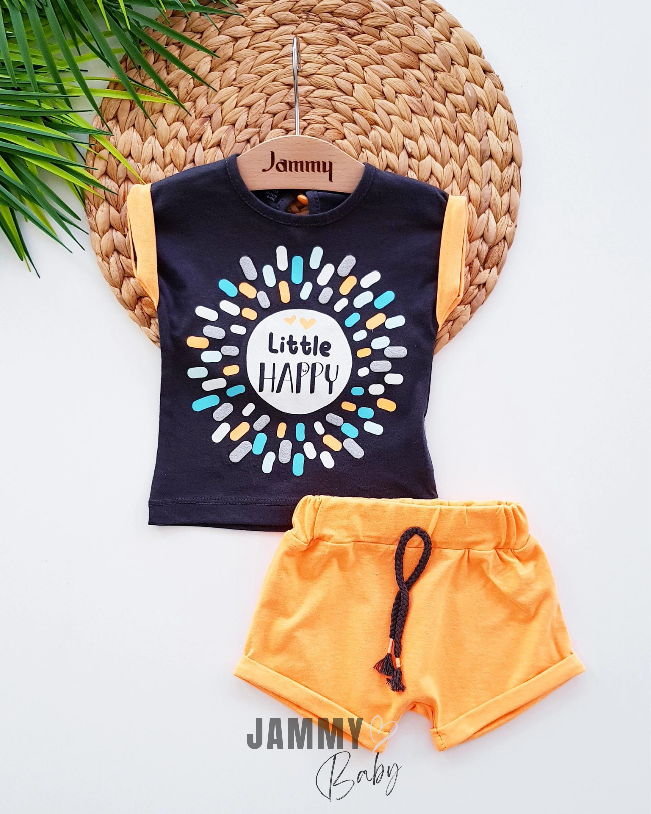 Little Happy 2-Piece Set With Shorts