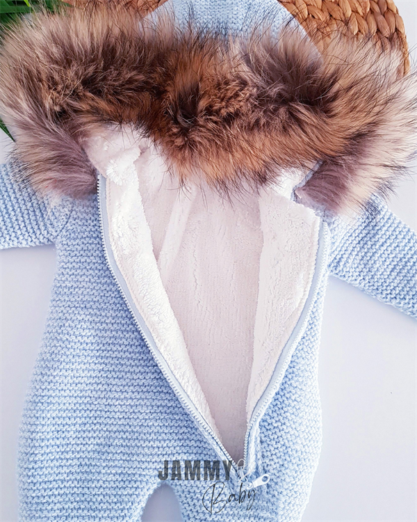 luxury collection fur hooded zippered sweater wool cosmonaut