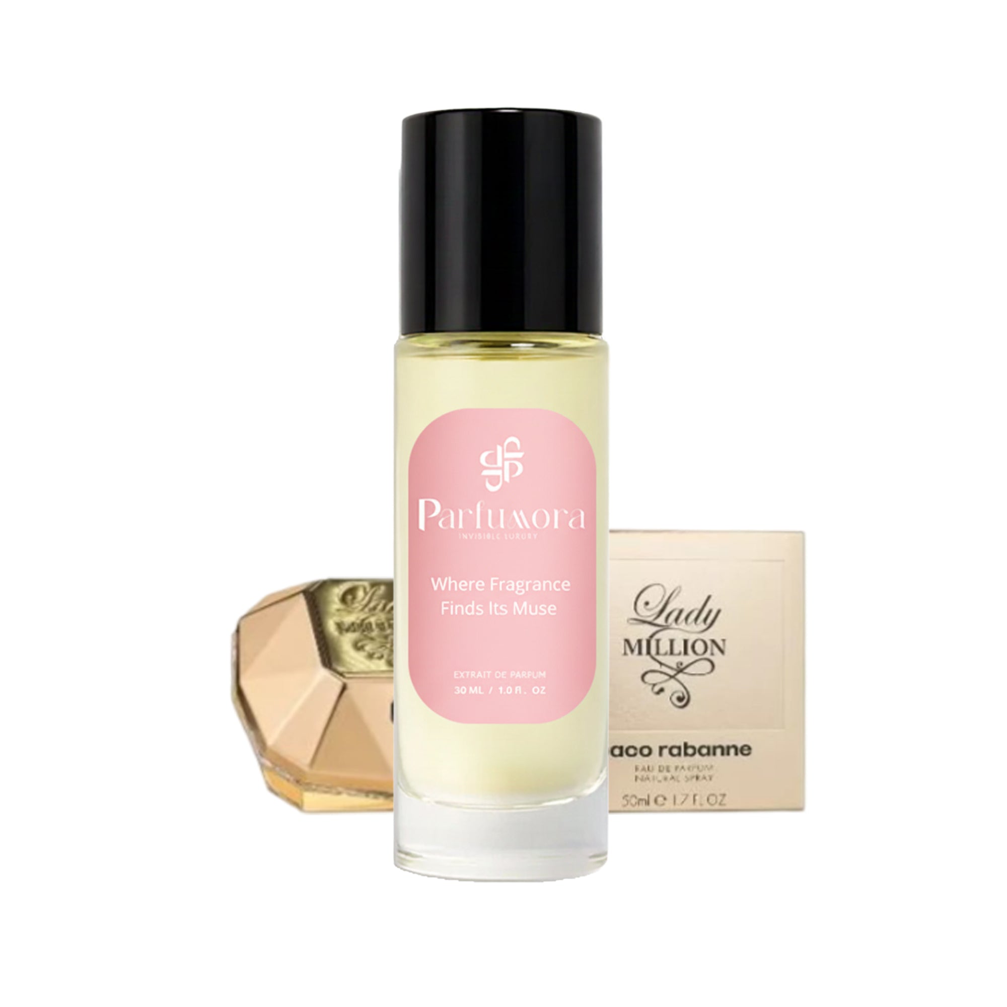 زيت عطري إنسبايريشن ليدي مليون 30 مل بدون كحول – عطر نسائي شرقي غلامور قوي وثابت