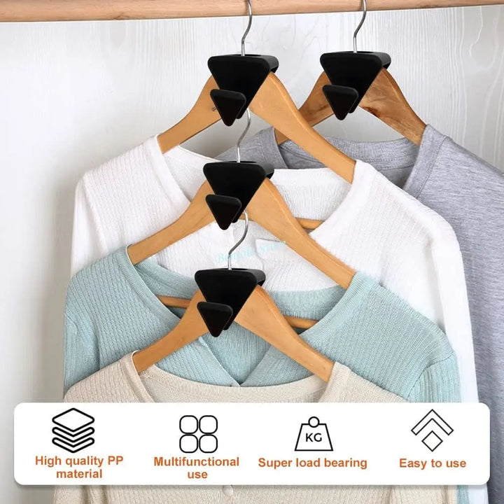 Crochets Gain de Place pour Cintres – Organisateur de Dressing