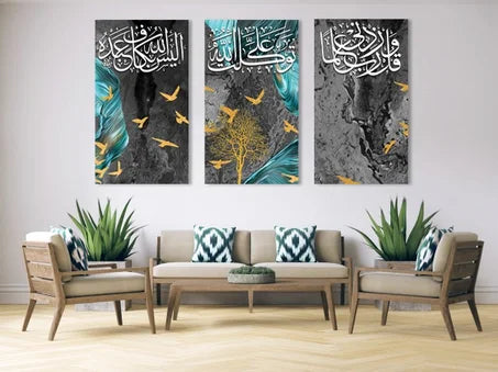 tableau bleu ciel ismlqmique 3m