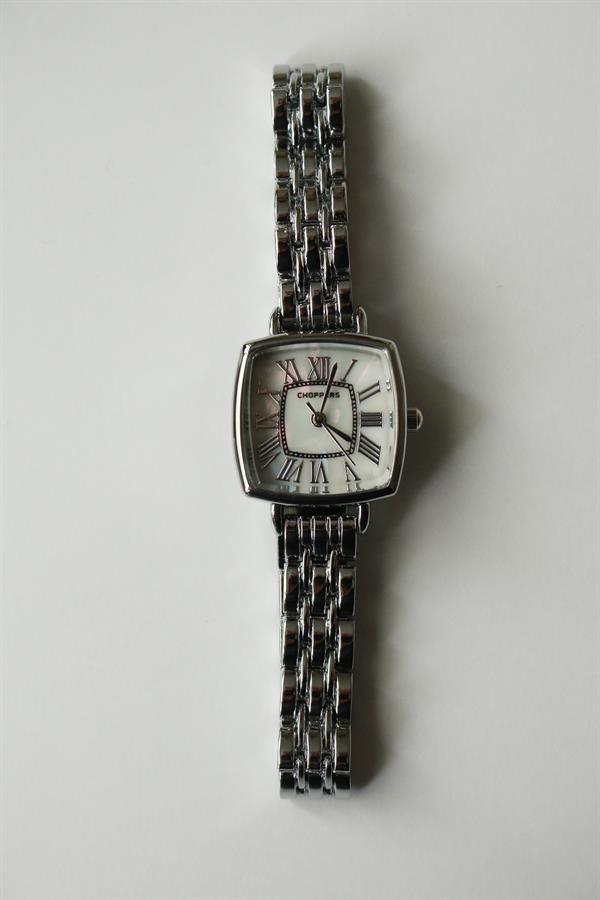 <tc>Montre bracelet en métal argenté March</tc>