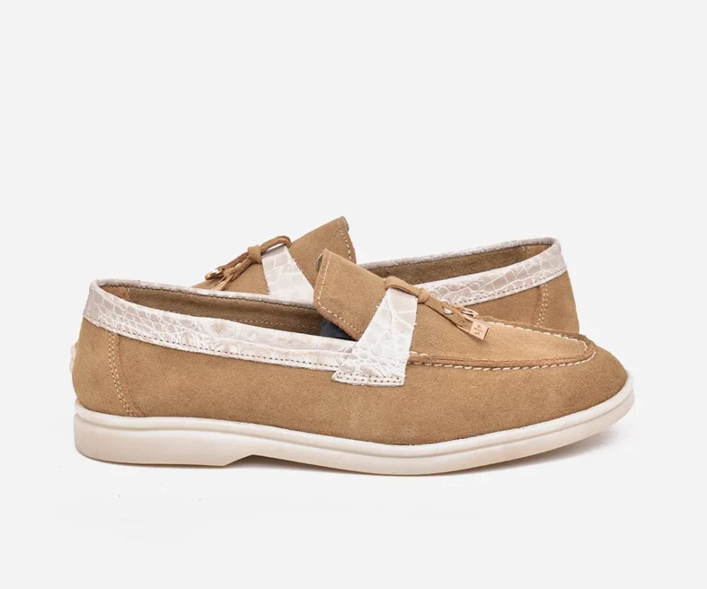 Mocassin en daim – op271