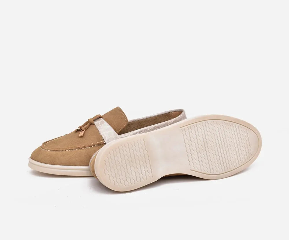 Mocassin en daim – op271