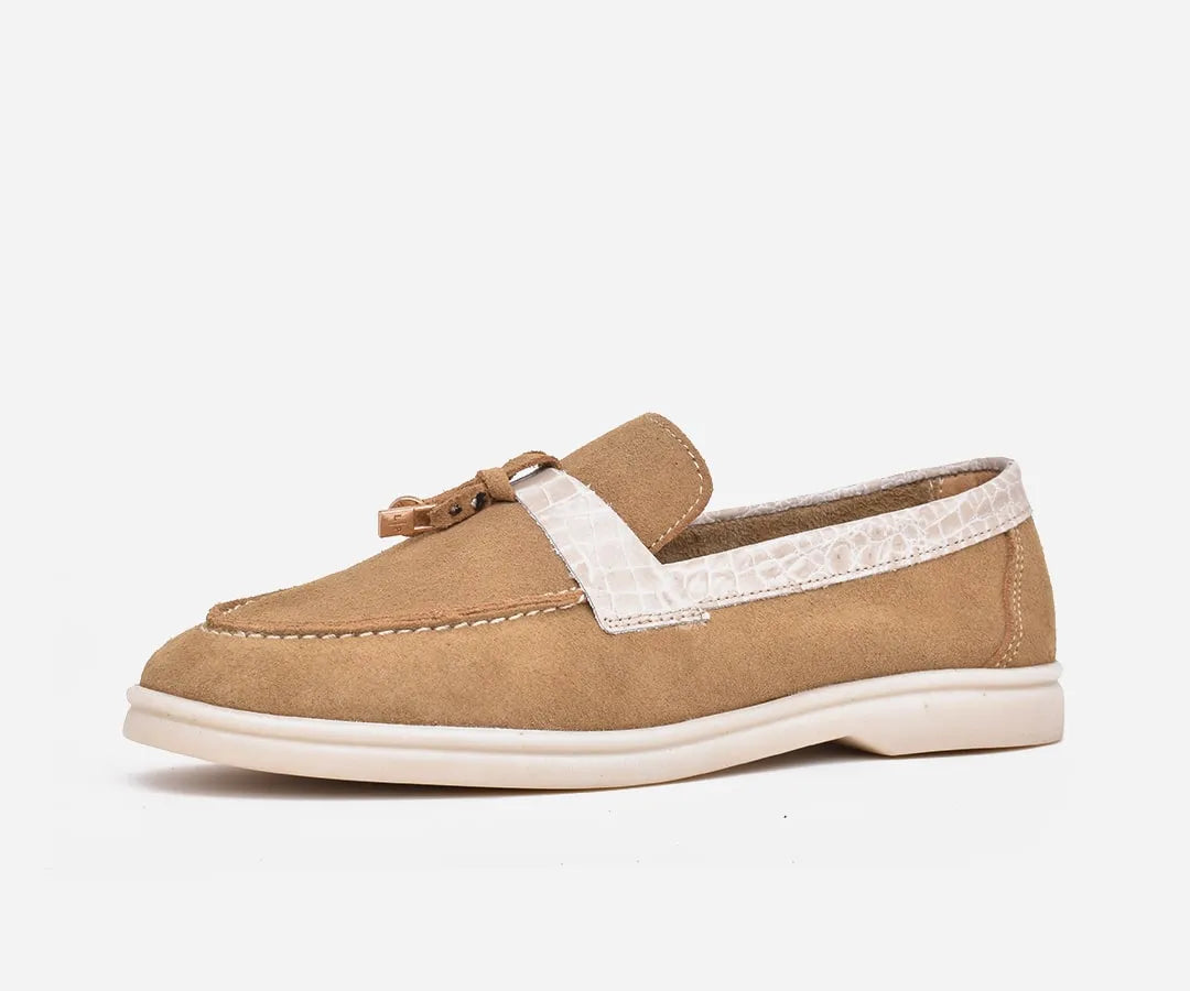 Mocassin en daim – op271