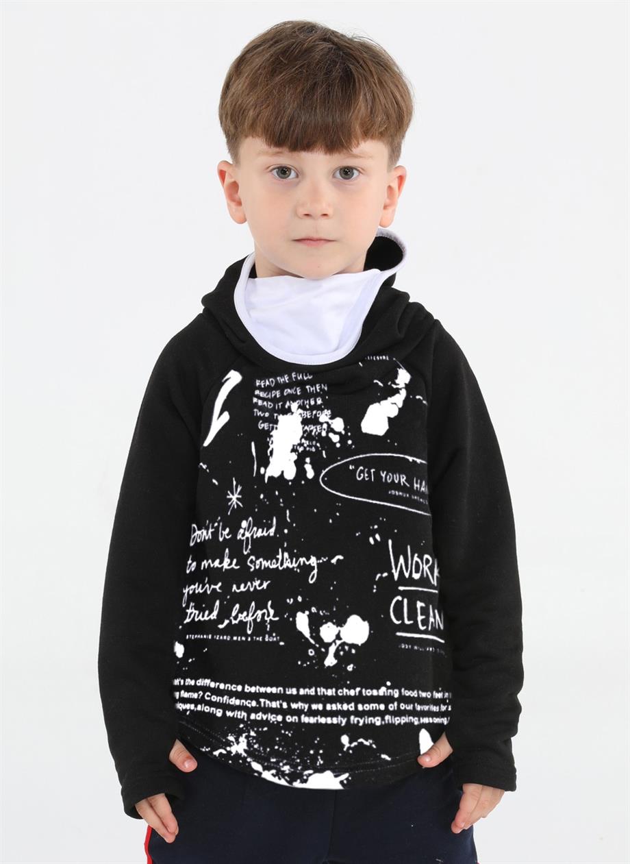 <tc>Sweatshirt unisexe avec imprimé Ninja Casa</tc>