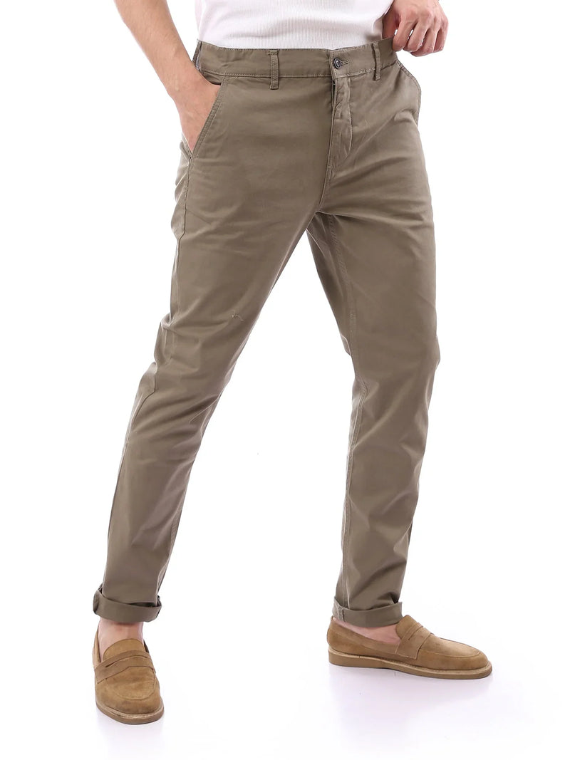 Pantalon Chino Homme Coupe Slim – Style Casual Chic Moderne - PAN22GFGA23250TS1