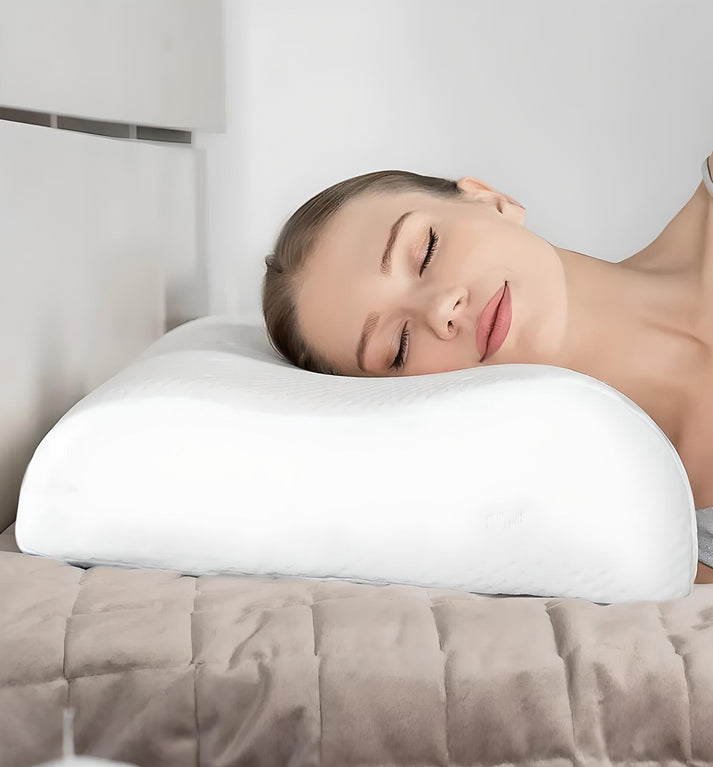 Oreiller médical cervical - Viscoélastique à mémoire Maison good and well