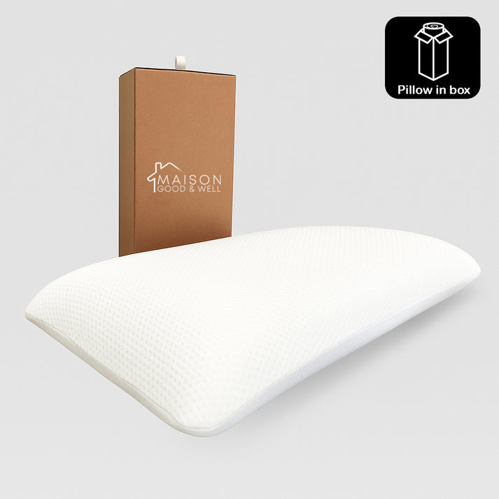 Oreiller médical - Viscoélastique à mémoire Maison good and well