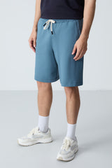 <tc>Short Basique Homme en Coton Épais à Texture Douce, Coupe Standard - 81275</tc>