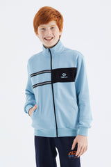 <tc>Sweatshirt pour garçon à col montant - 11183</tc>