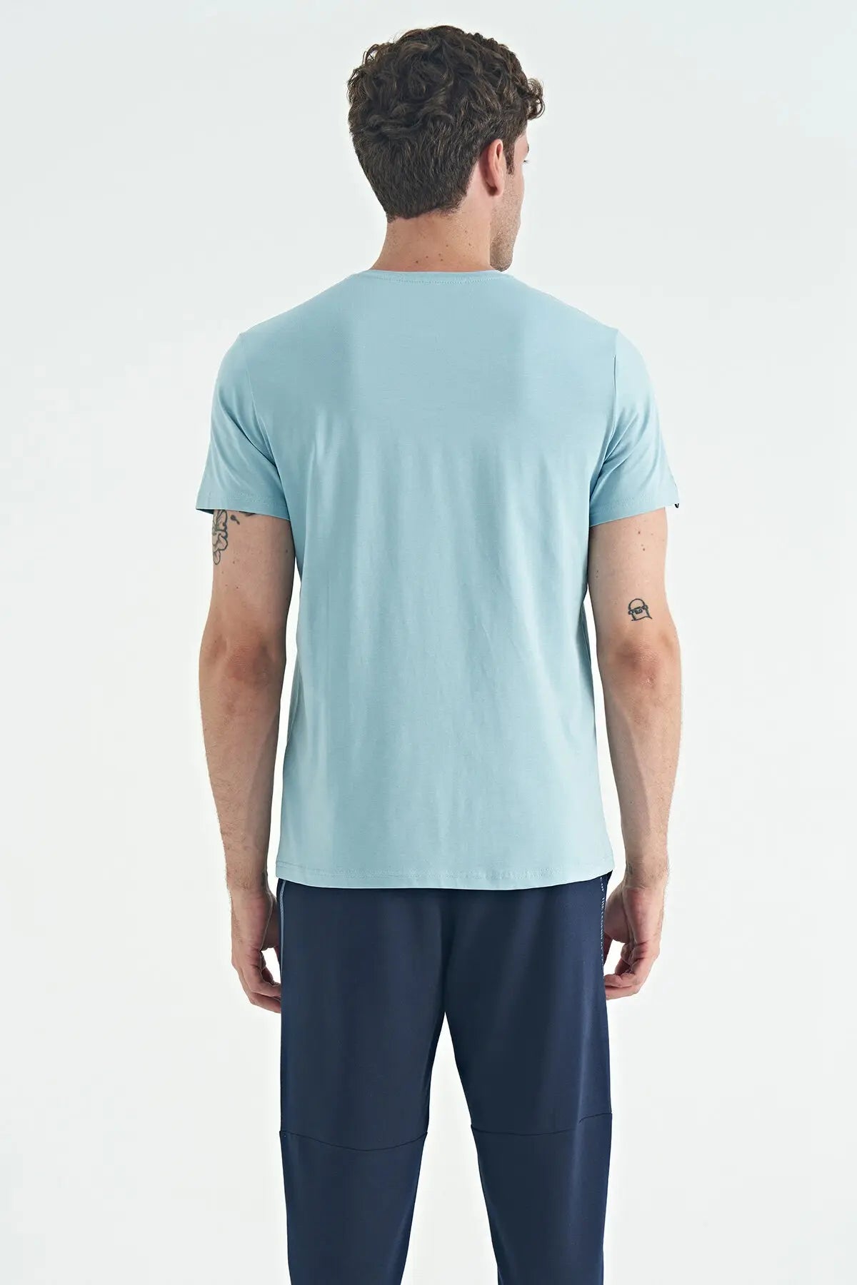 calvinbasic erkek t-shirt - 88245 - Justyol