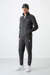 <tc>Ensemble de survêtement pour homme, gris mélangé - noir, jogger - 85198</tc>