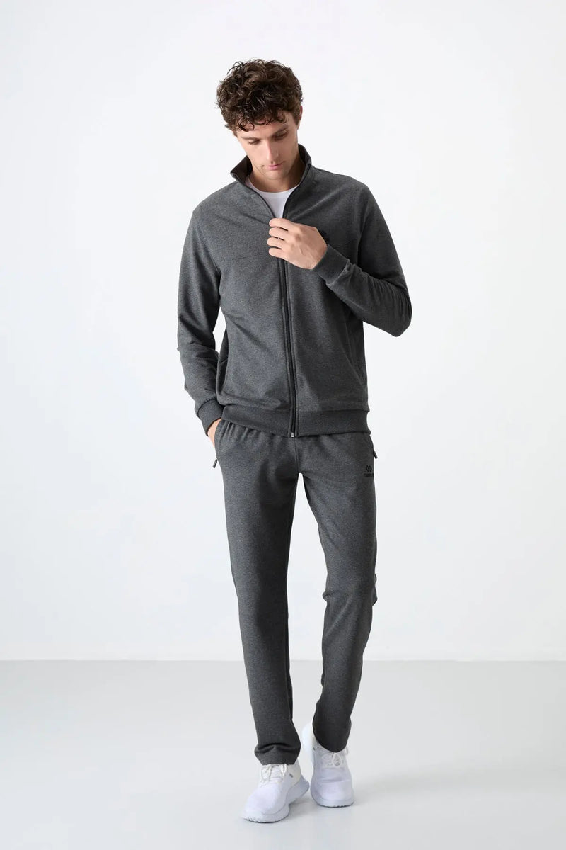 Ensemble de Survêtement Homme Col Montant Zippé – Coupe Confort - 85072
