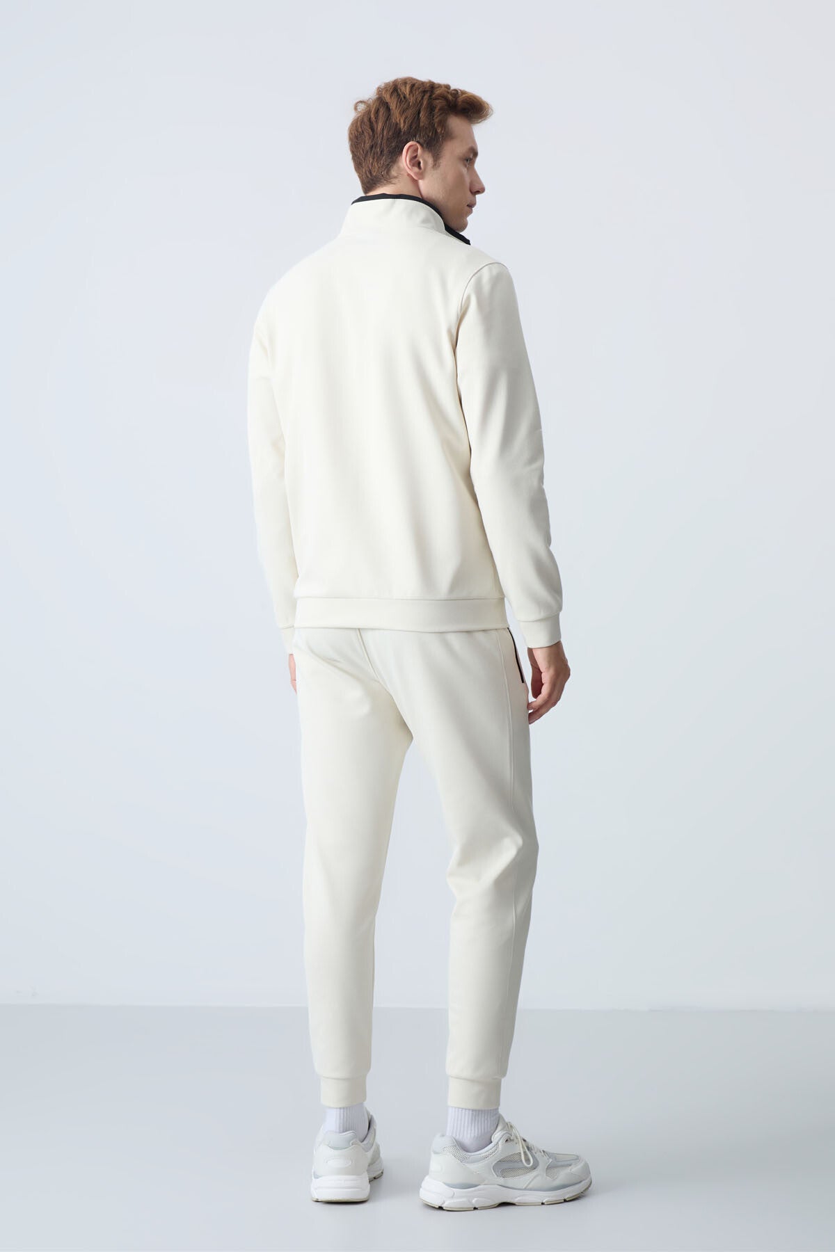 hugo gri melanj - siyah jogger erkek eşofman takim - 85198 - Justyol