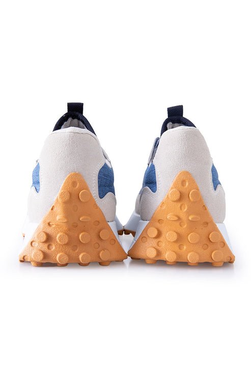 mantar topuk detayli bağcikli erkek spor ayakkabi - 89095 - Justyol