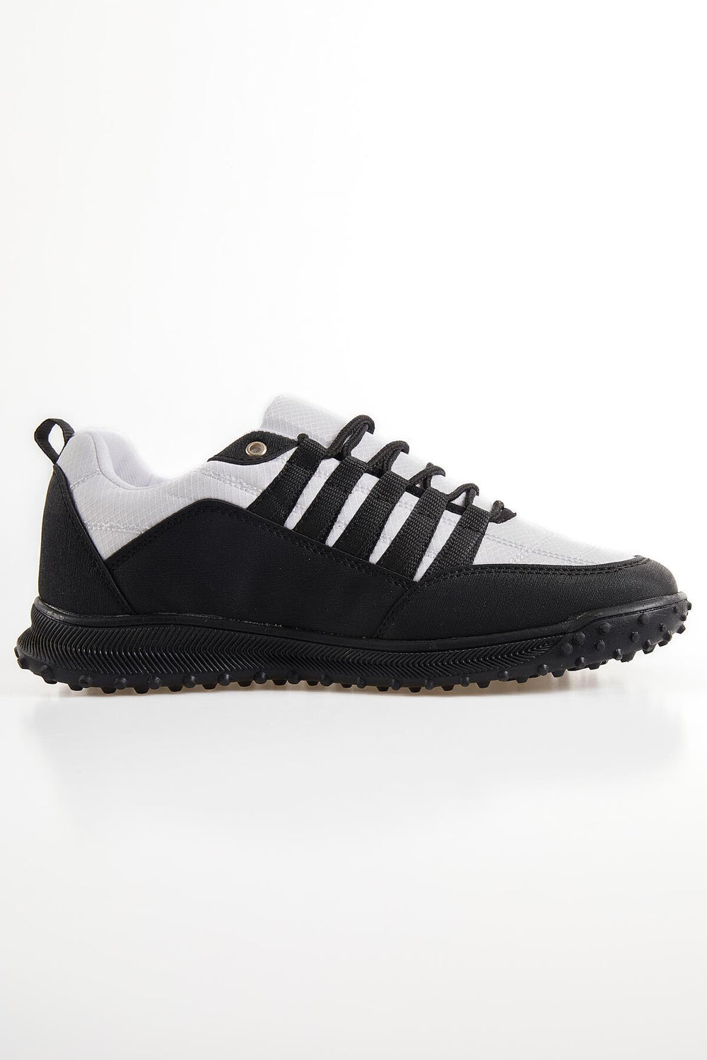 Baskets Sportives à Lacets pour Homme - Détails en Cuir Synthétique et Filet
