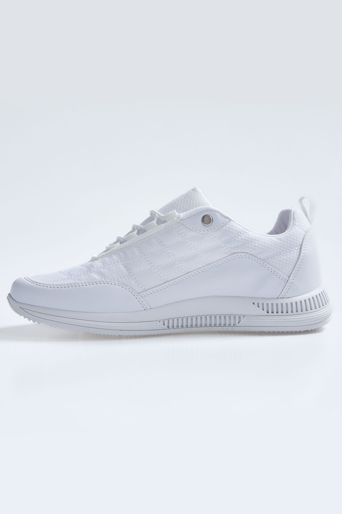 bağcikli kapitone suni deri detayli erkek spor ayakkabi - 89096 - Justyol