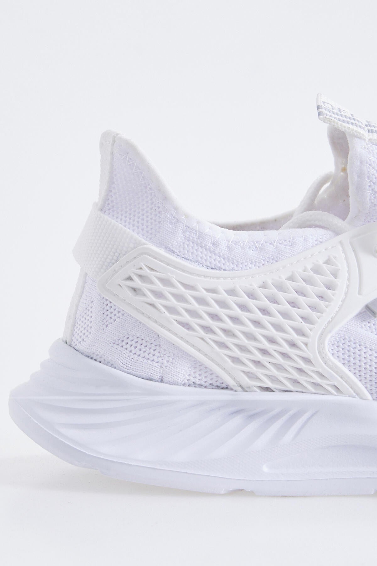 bağcikli yazi detayli yüksek taban erkek spor ayakkabi - 89100 - Justyol