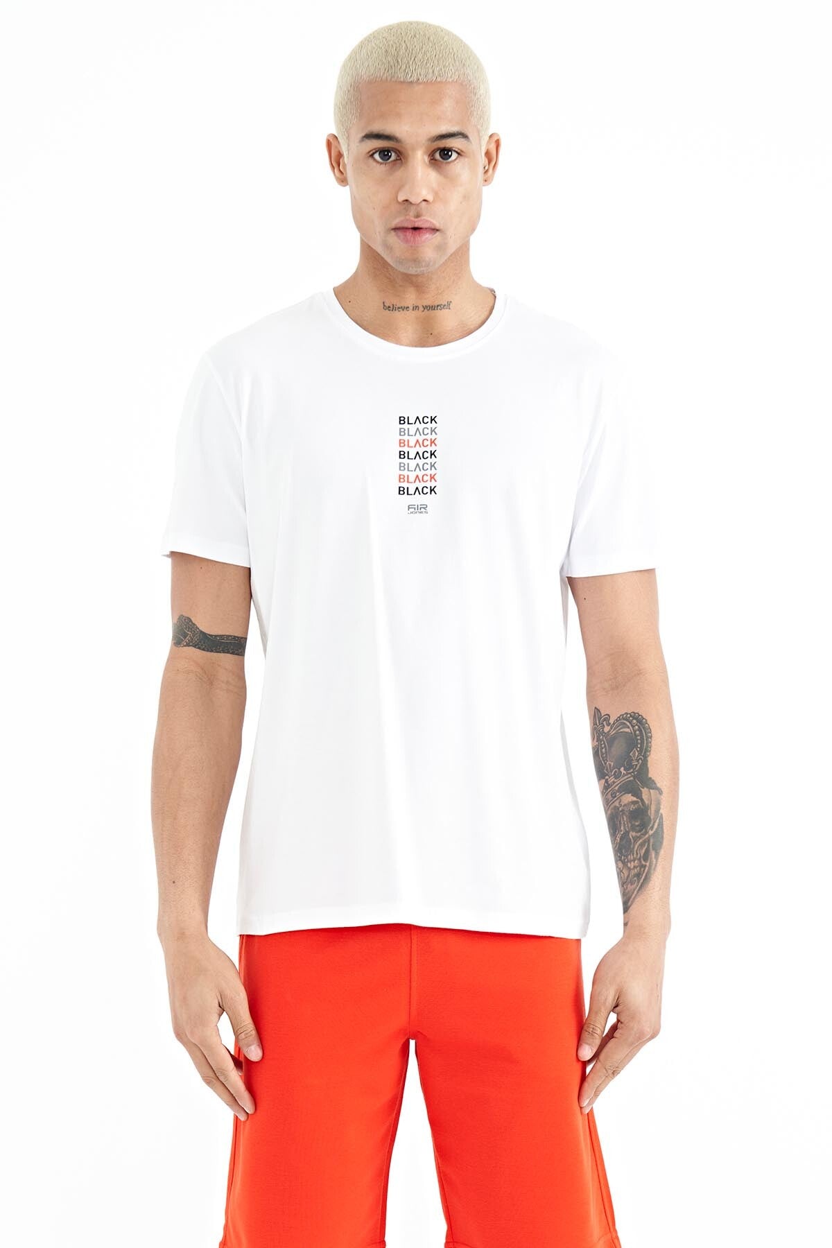 <tc>T-shirt pour homme avec inscription Tylo - 88227</tc>