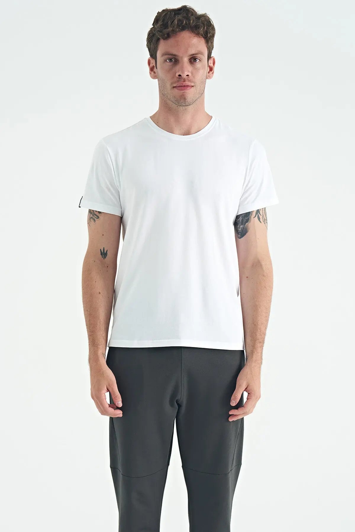 calvinbasic erkek t-shirt - 88245 - Justyol
