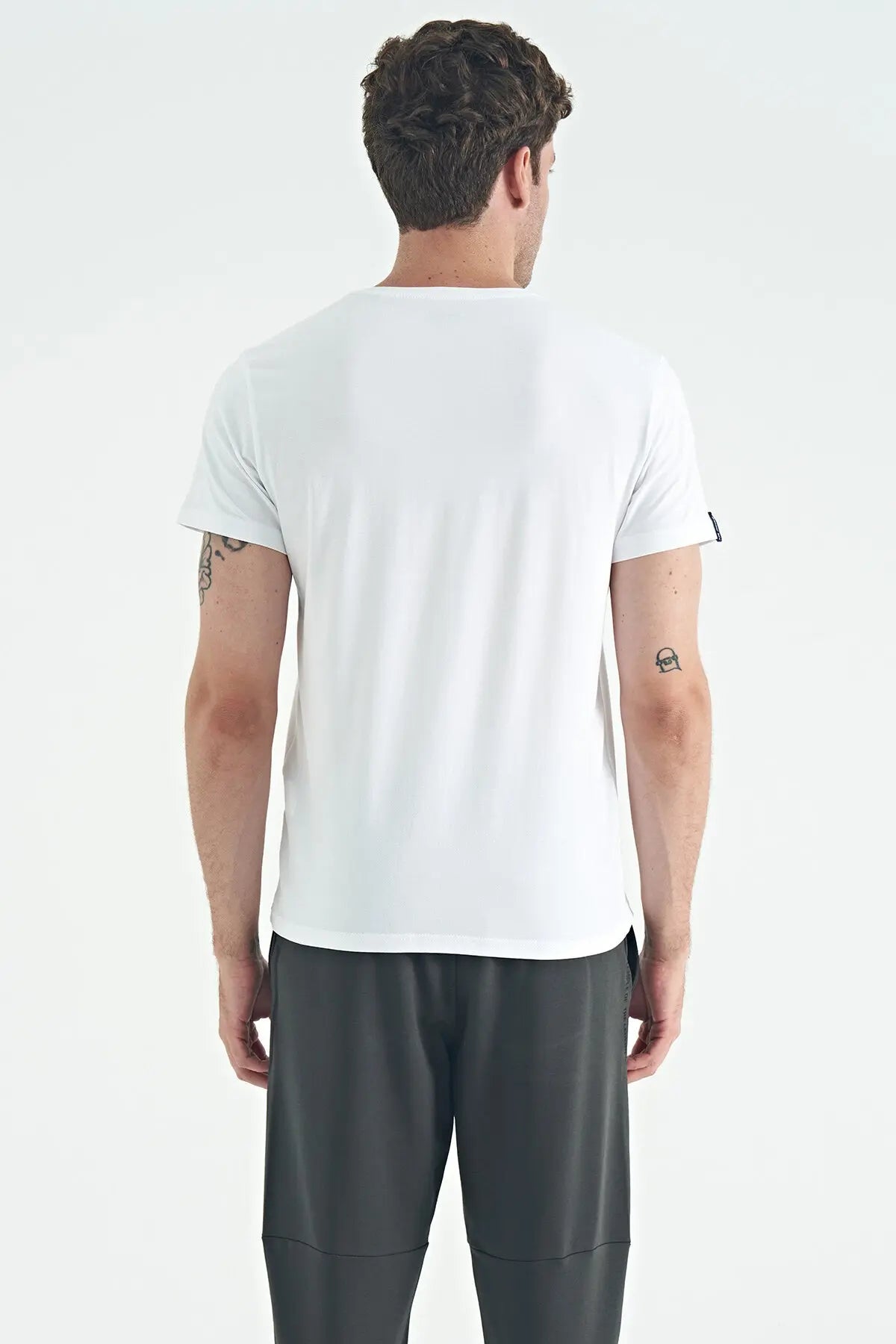 calvinbasic erkek t-shirt - 88245 - Justyol