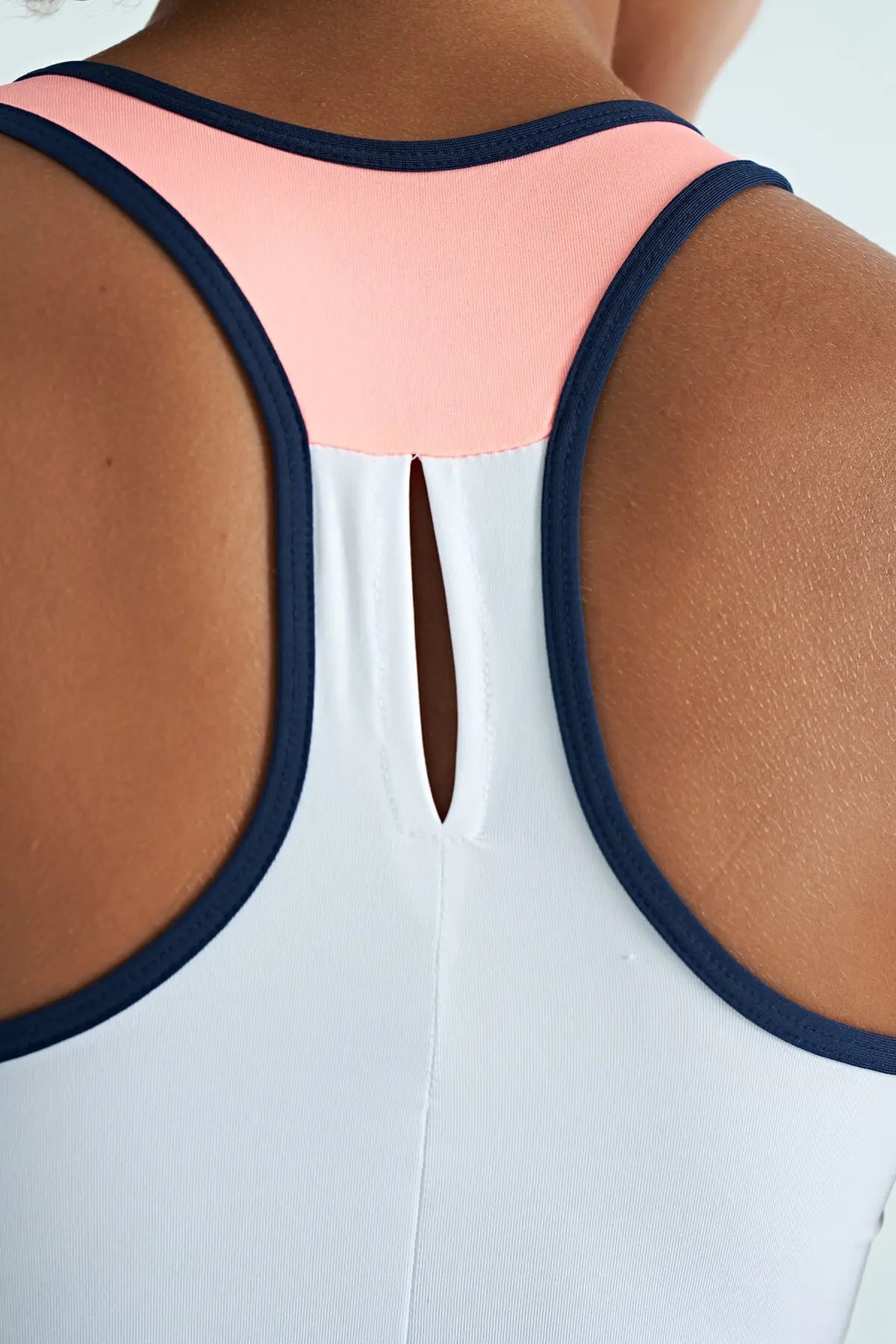 sirt detayli baskili standart kalip kadin atlet - 97269 - Justyol