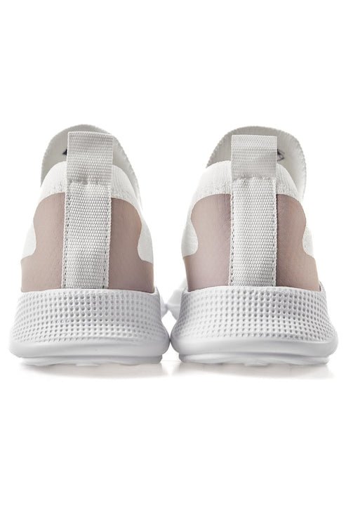 yüksek taban fileli bağciksiz hafif esnek erkek spor ayakkabi - 89120 - Justyol