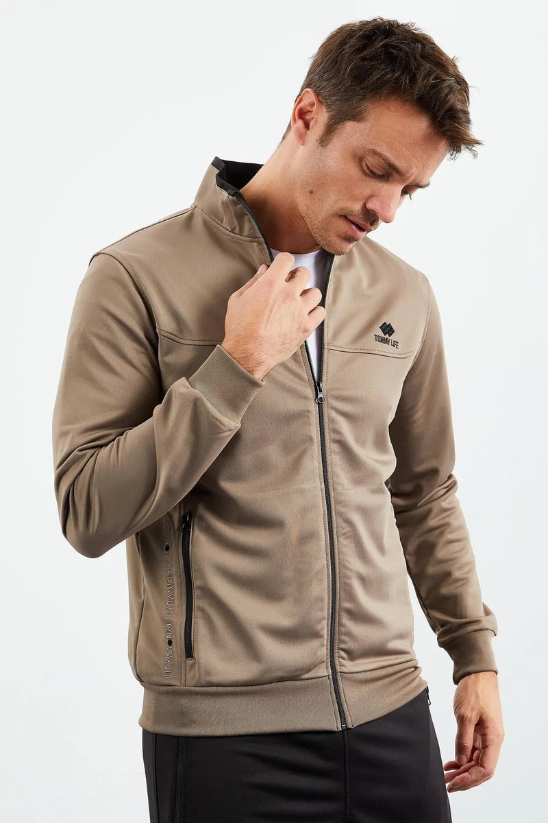 Ensemble de Survêtement Homme Col Montant Zippé – Coupe Standard - 85162