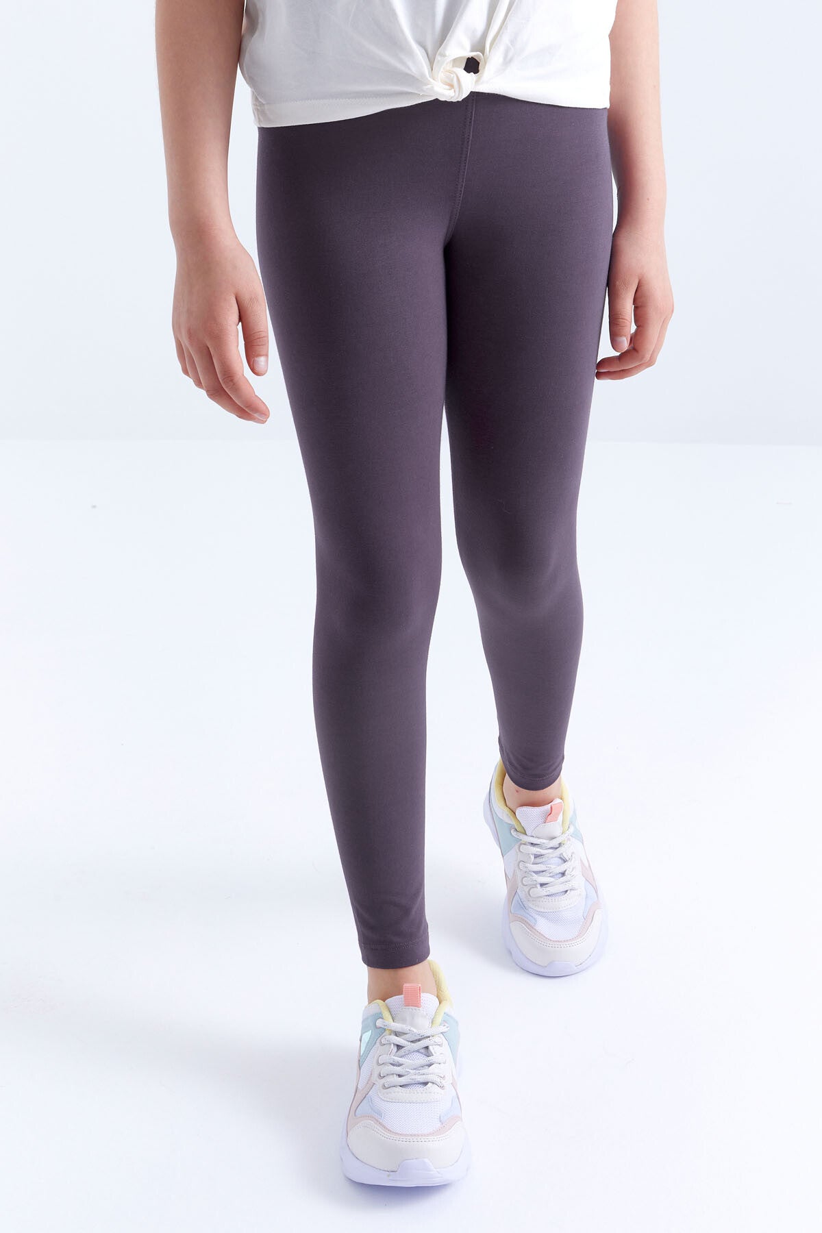 <tc>Legging taille haute et coupe slim pour fille - 75047</tc>