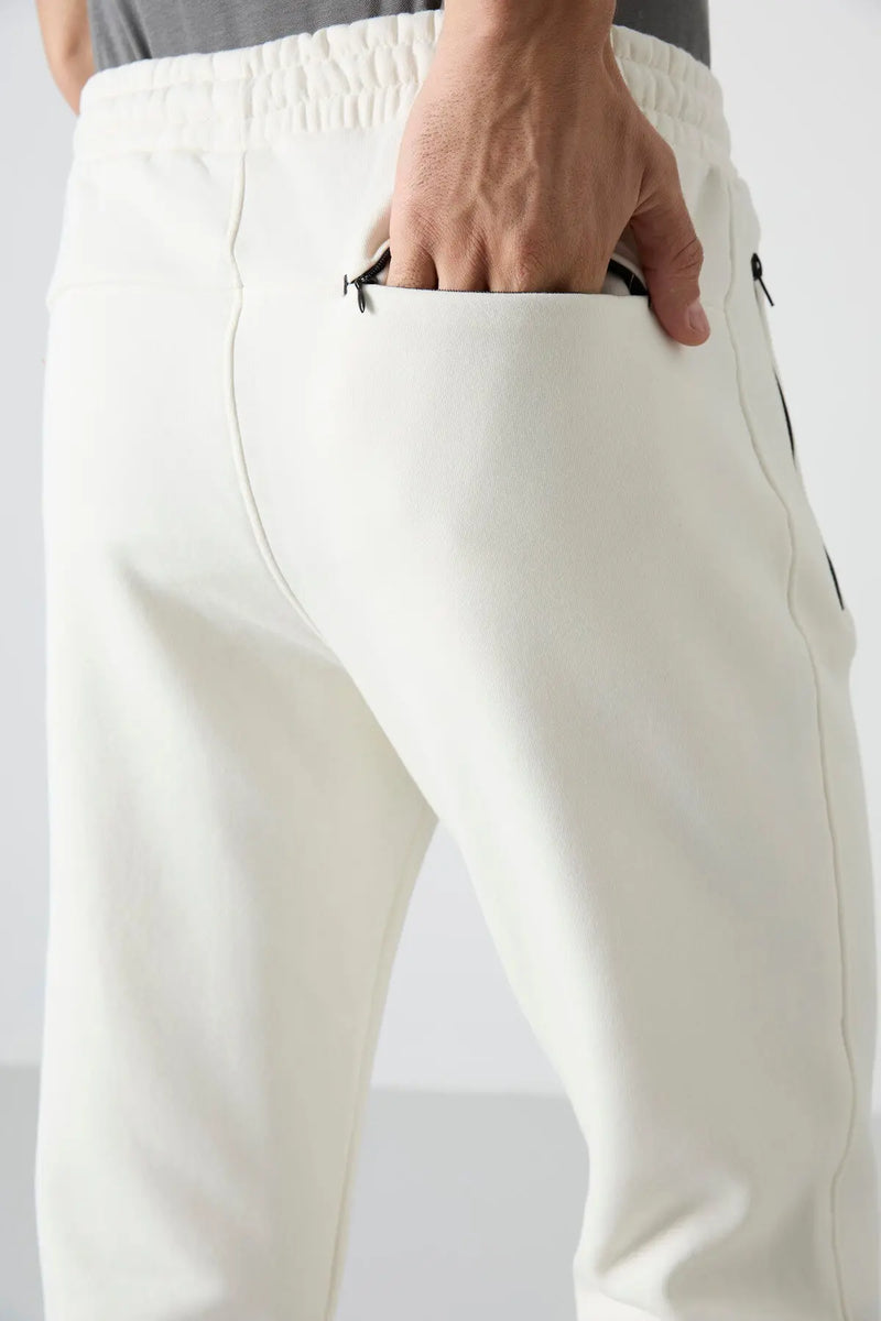 Pantalon Jogging Homme Carlo Şardonlu – Coupe Confort avec Poche Zippée