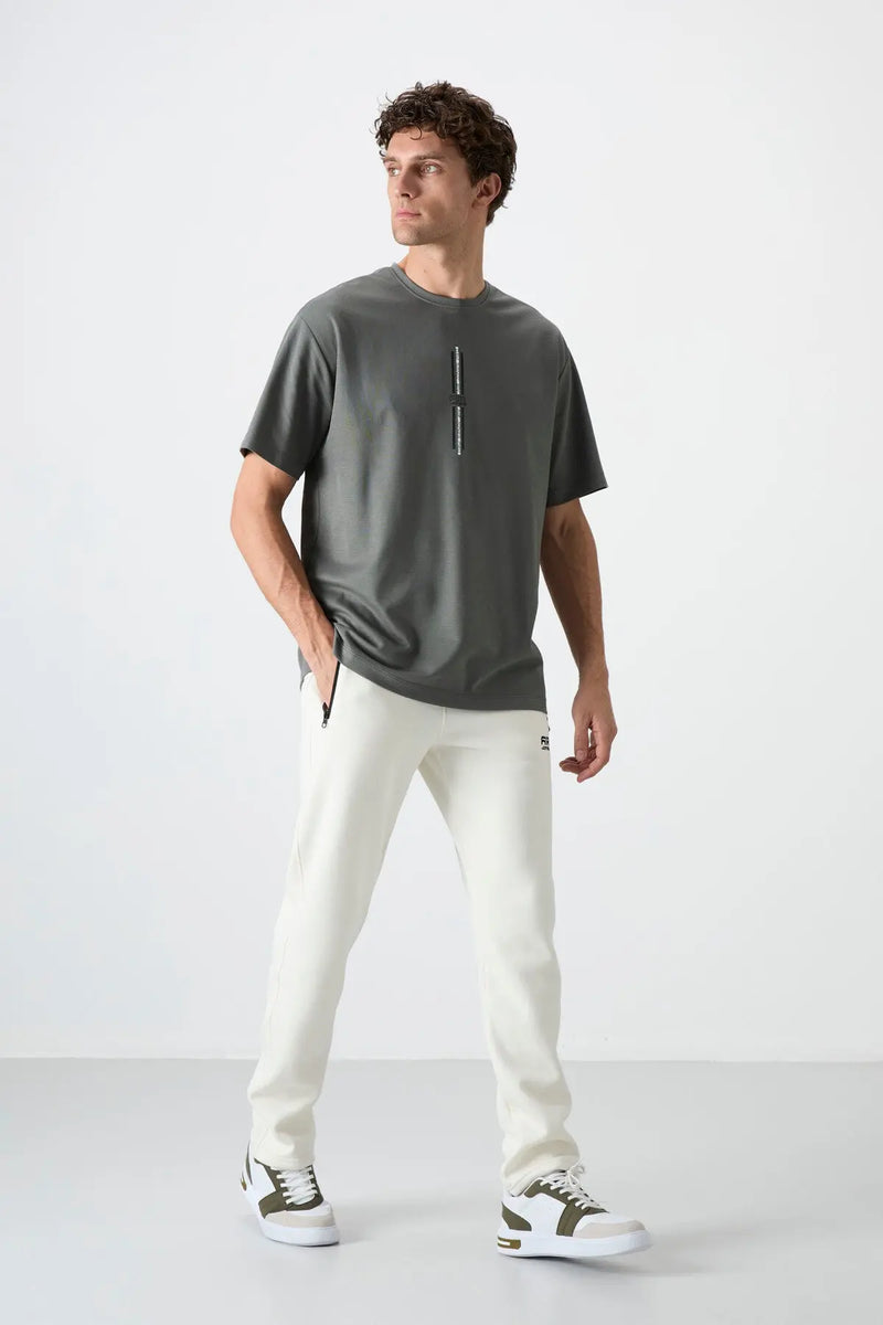 Pantalon Jogging Homme Carlo Şardonlu – Coupe Confort avec Poche Zippée