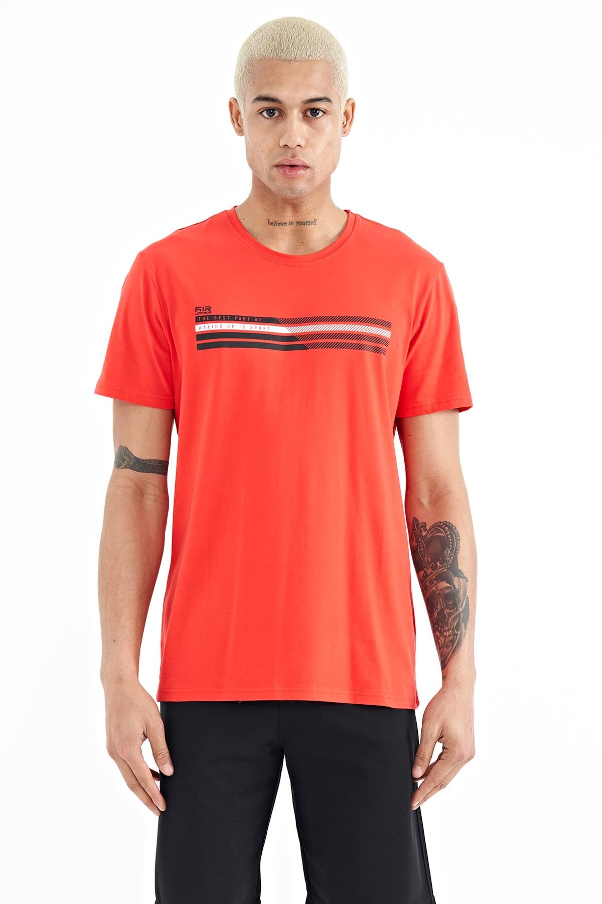 <tc>T-shirt homme à col Stewo - 88229</tc>