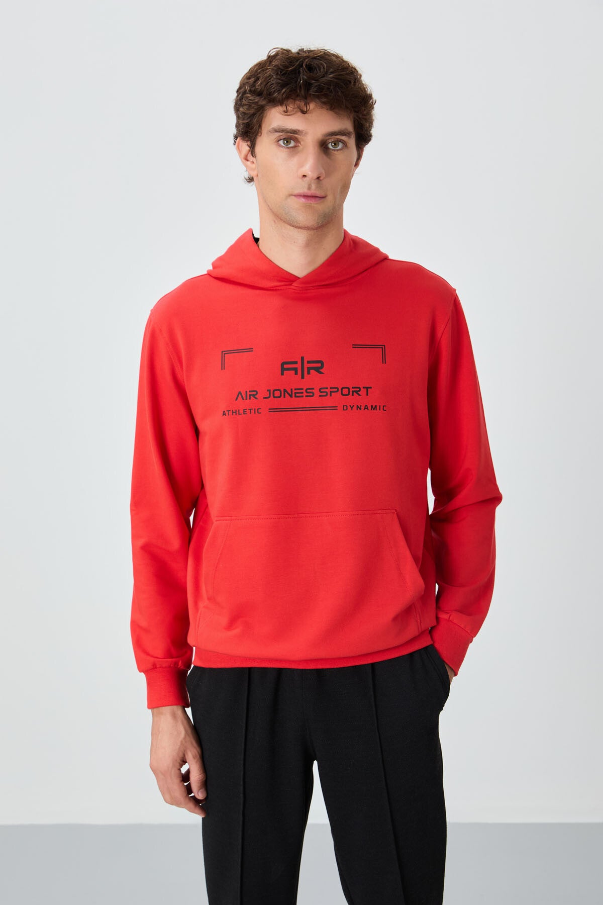 galvinkapüşonlu erkek sweatshirt - 88304