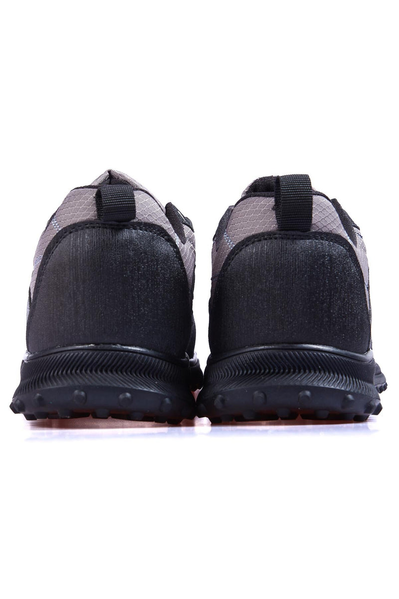 Baskets Sportives à Lacets pour Homme - Détails en Cuir Synthétique et Filet