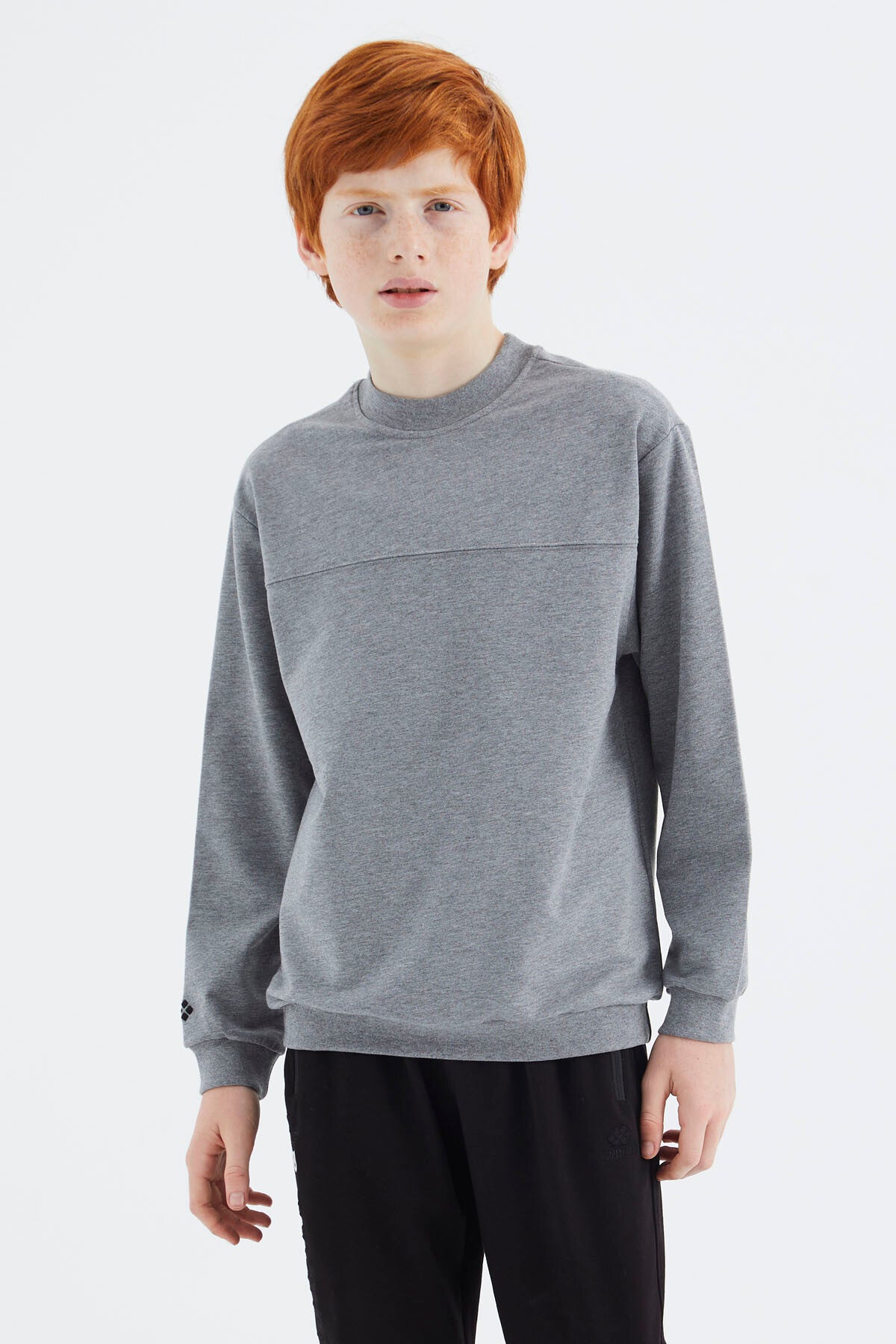 basic sweatshirt pour garçon - 11173