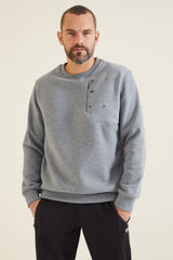 gizli cep detayli erkek sweatshirt - 88292