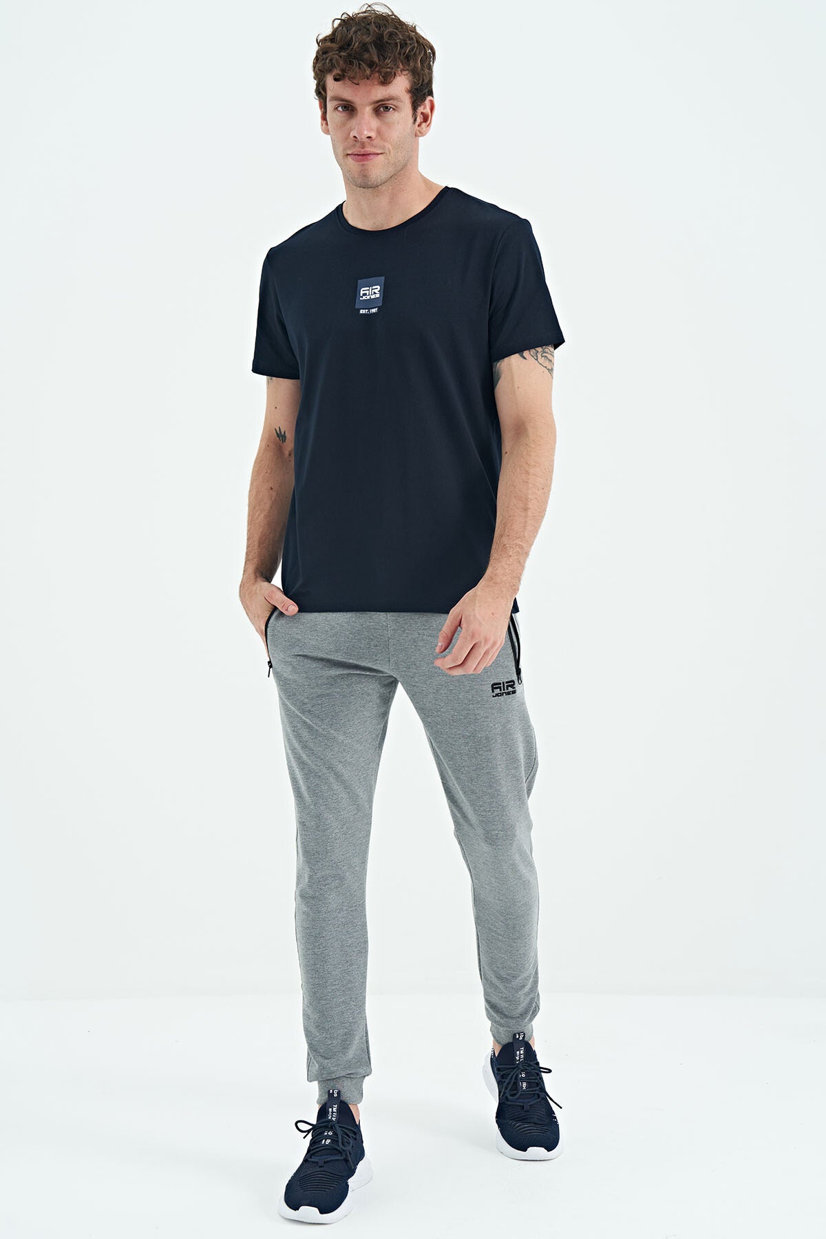 <tc>Pantalon de survêtement jogger avec poches pour homme - 84907</tc>