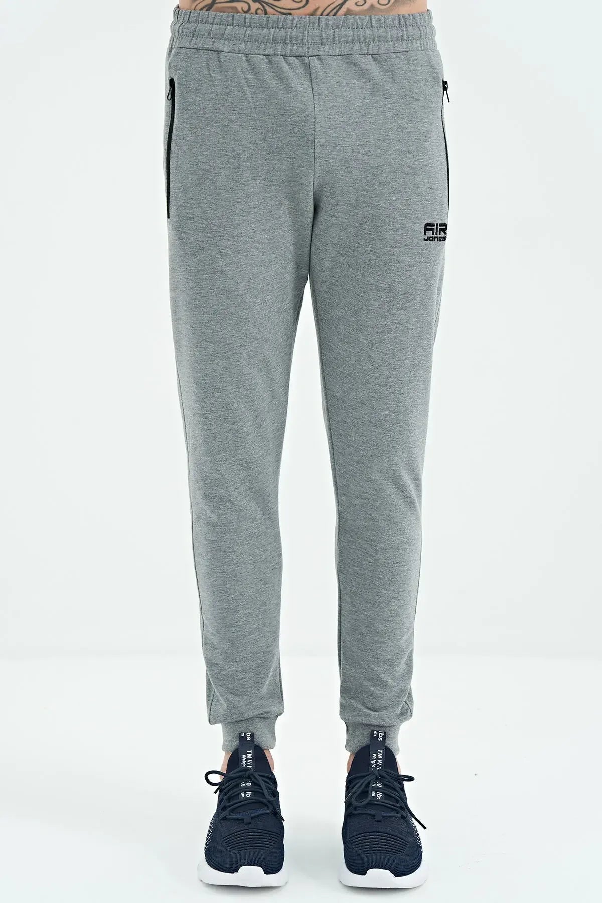 Pantalon jogger homme avec poches kangourou - 84907 - Justyol