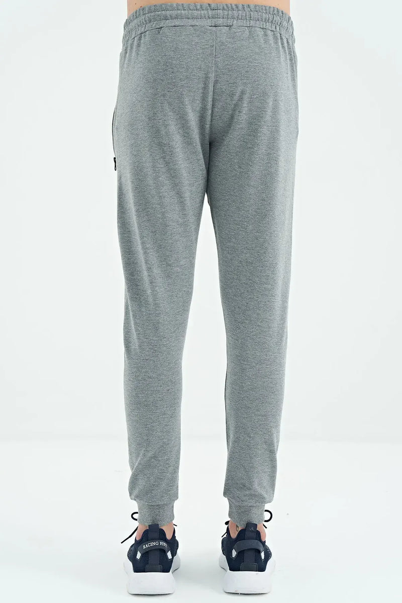 Pantalon jogger homme avec poches kangourou - 84907