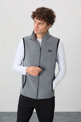 hughfermuarli erkek polar yelek - 88302 - Justyol