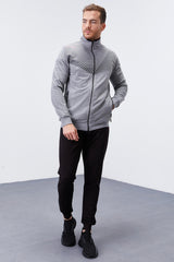 <tc>Ensemble de survêtement pour homme, à la coupe standard, avec motifs imprimés et bas resserrés - 85151</tc>