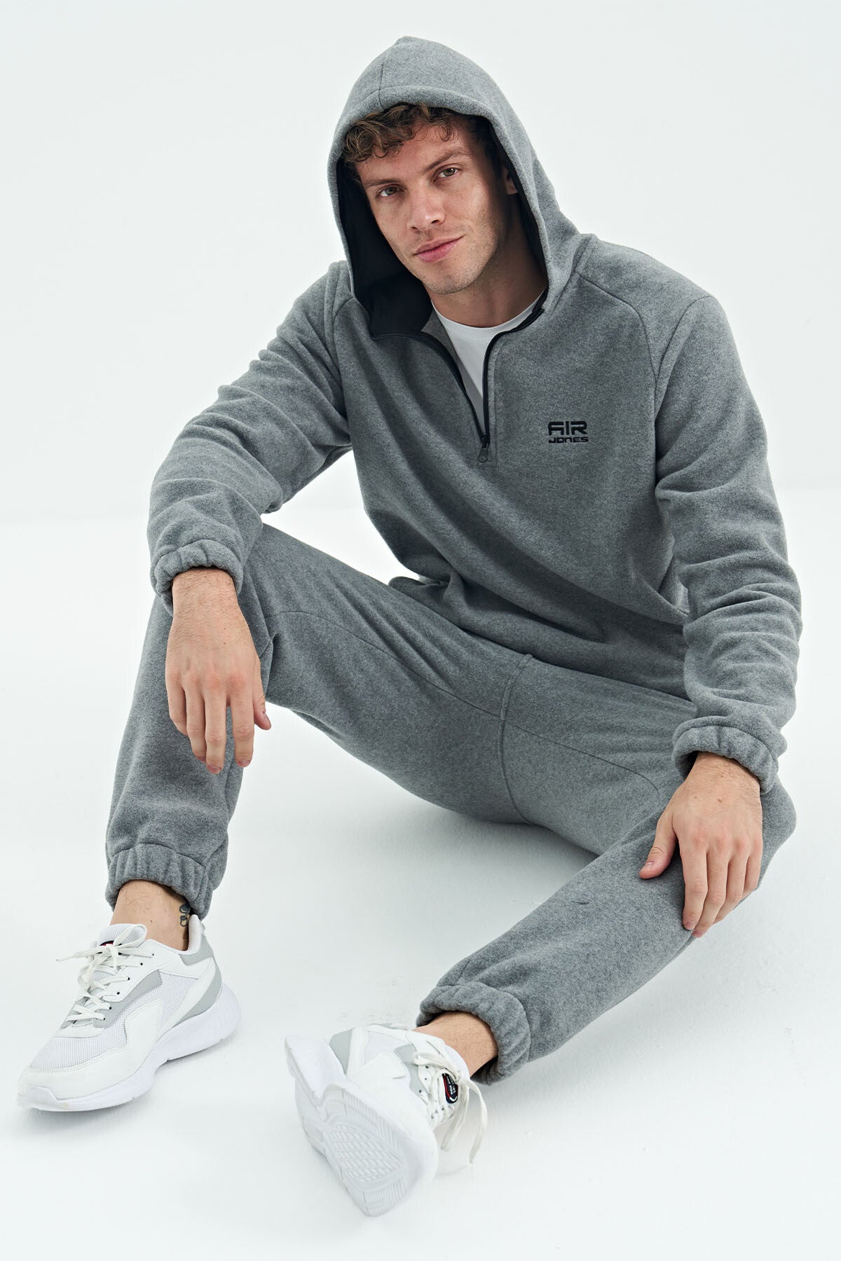 <tc>Ensemble de survêtement homme Hektor à capuche en polaire - 85227</tc>