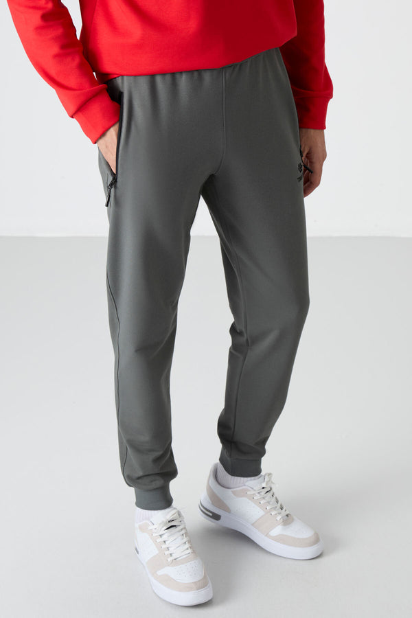 <tc>Pantalon de jogging pour homme à poches zippées, coupe standard - 84587</tc>