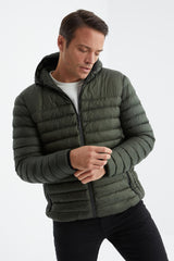 <tc>Veste d'hiver pour homme, coupe standard, avec fermeture éclair et résistante au froid - 88167</tc>