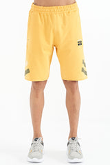 <tc>Short homme à taille élastique avec impressions avant et arrière, coupe standard - 81250</tc>