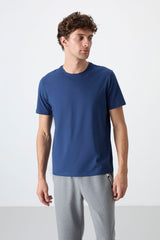 <tc>T-shirt homme basique à manches courtes, coupe standard et col rond - 87911</tc>