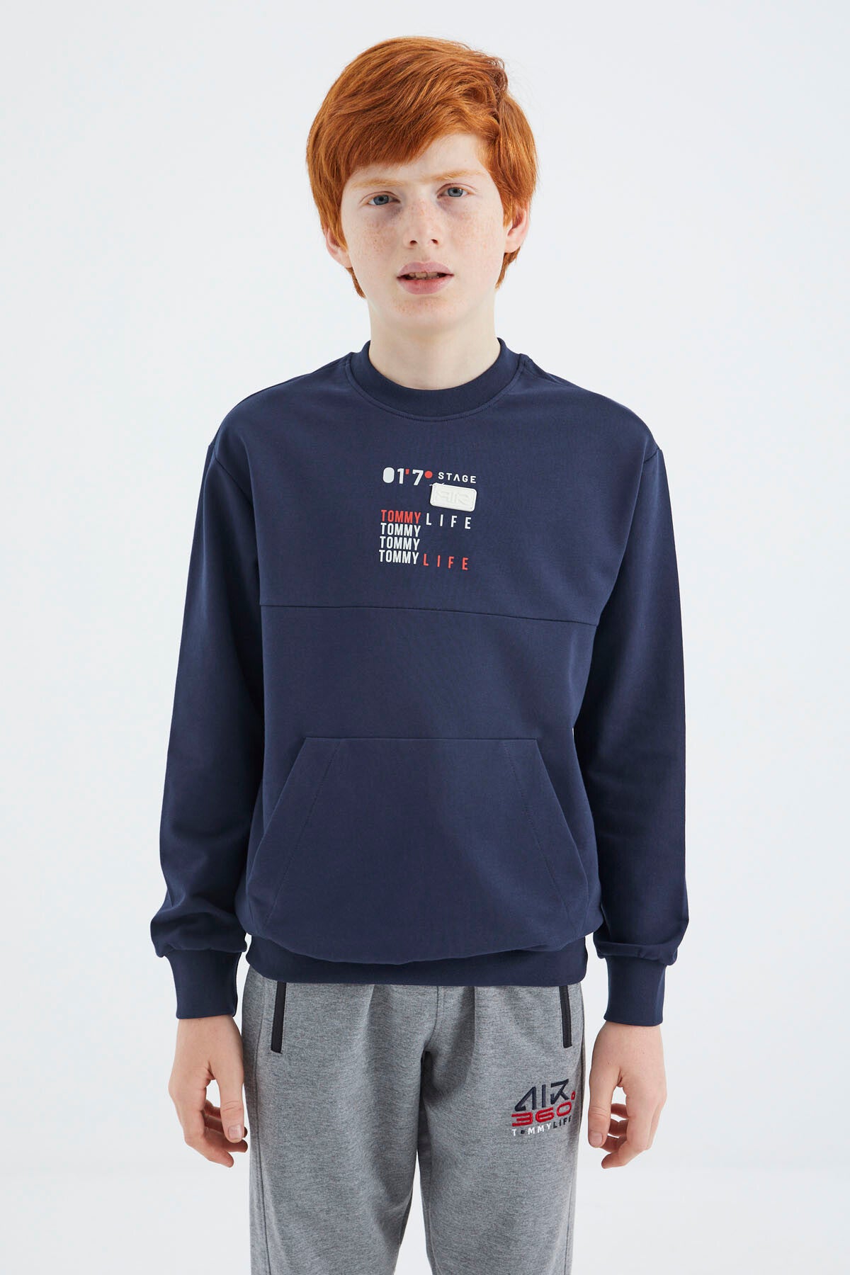 sweatshirt imprimé pour garçon - 11175